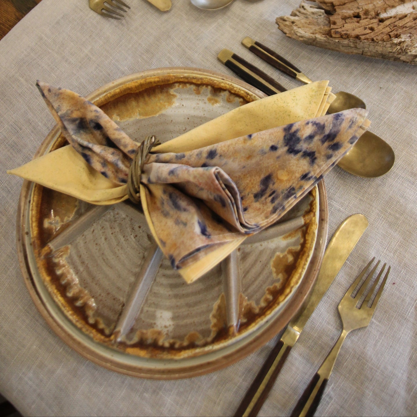 Serviette de table_ensemble de 4