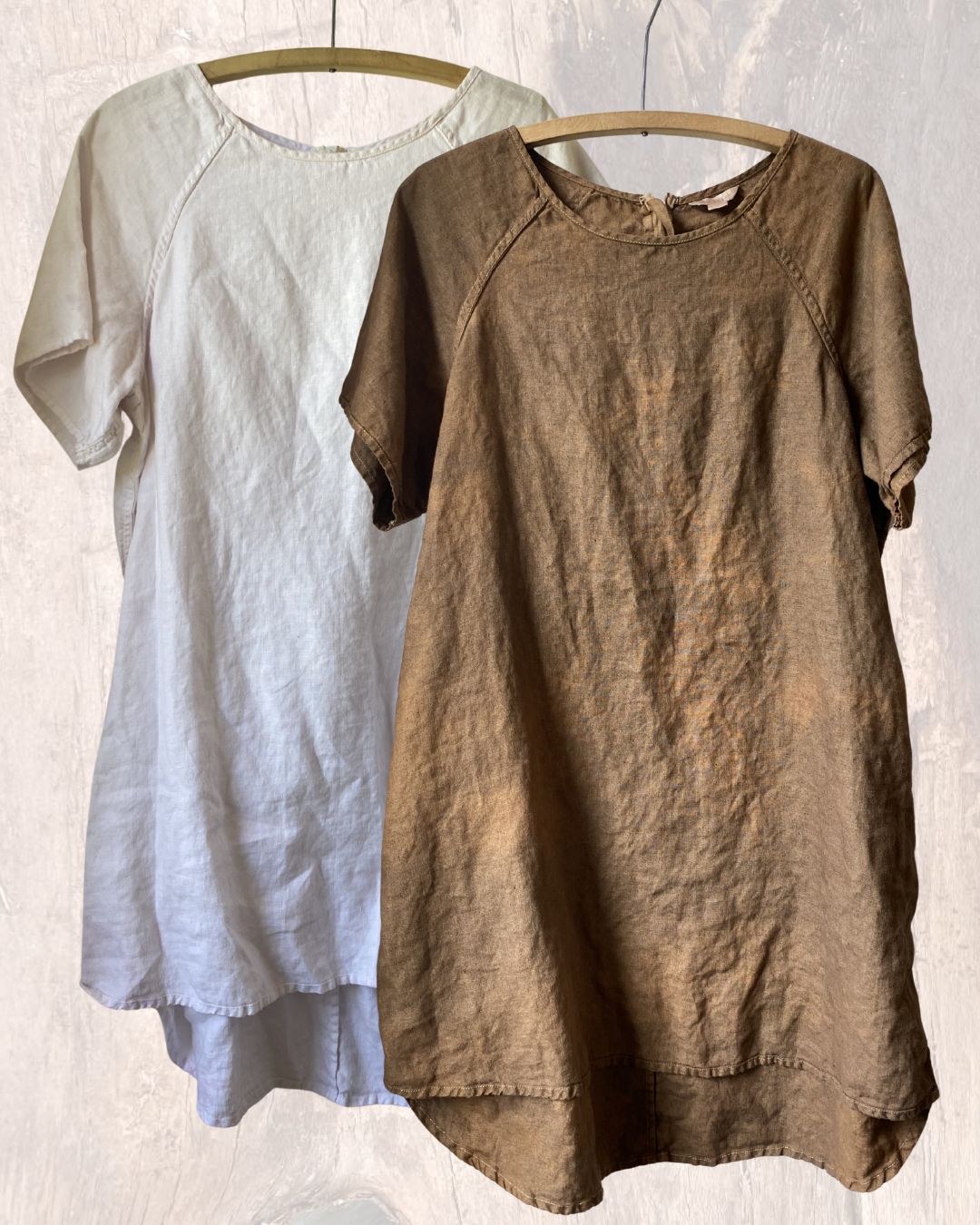 Journée de teinture communautaire en atelier - Teinture végétale cannelle et brun