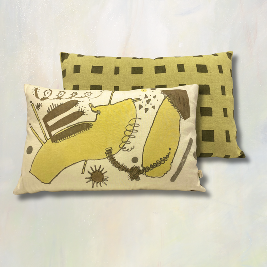Coussin végé "Toréador un brin ludique"