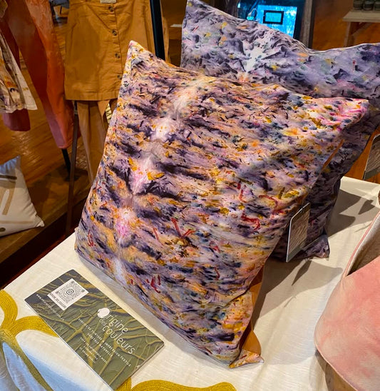 Coussin impression botanique "Kaleïdoscope"