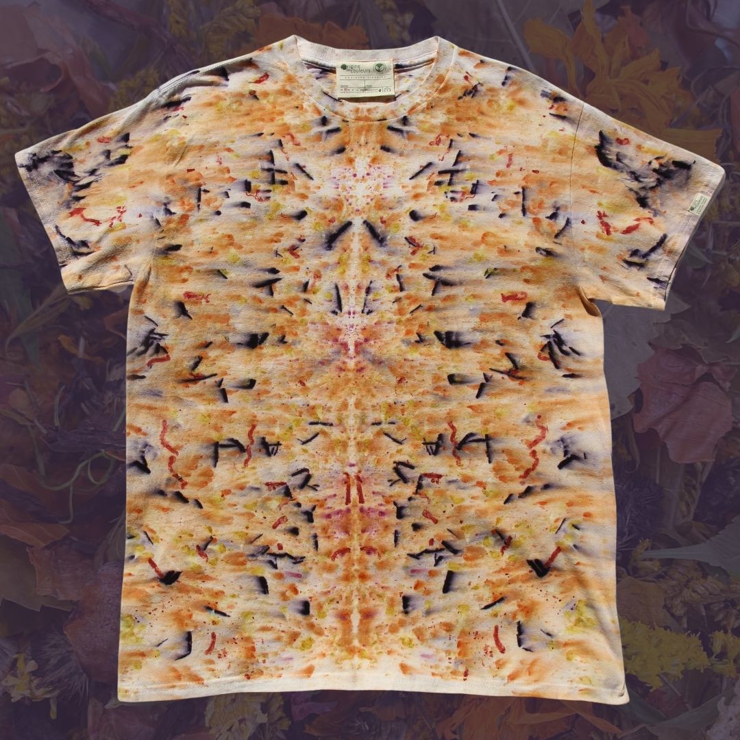 T-shirt Kaleïdoscope ADULTE _orangeade
