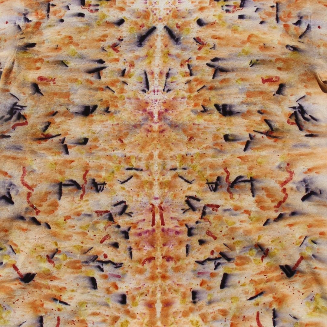 T-shirt Kaleïdoscope ADULTE _orangeade